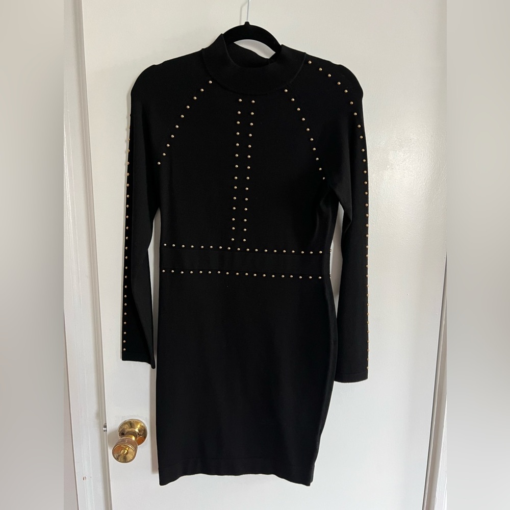 Karen Millen Black Sweater Dress